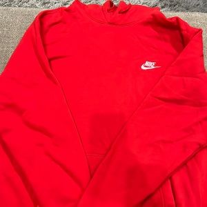 Men’s red Nike large tall hoodie